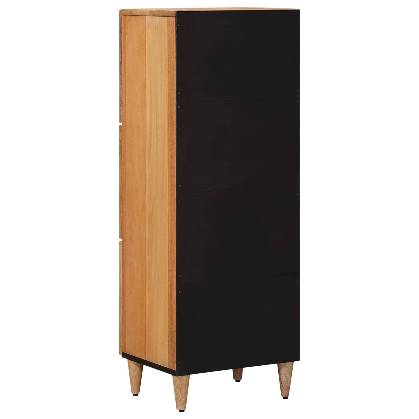 Credenza Naturale 40 x 33 x 110 cm Legno di mango massello
