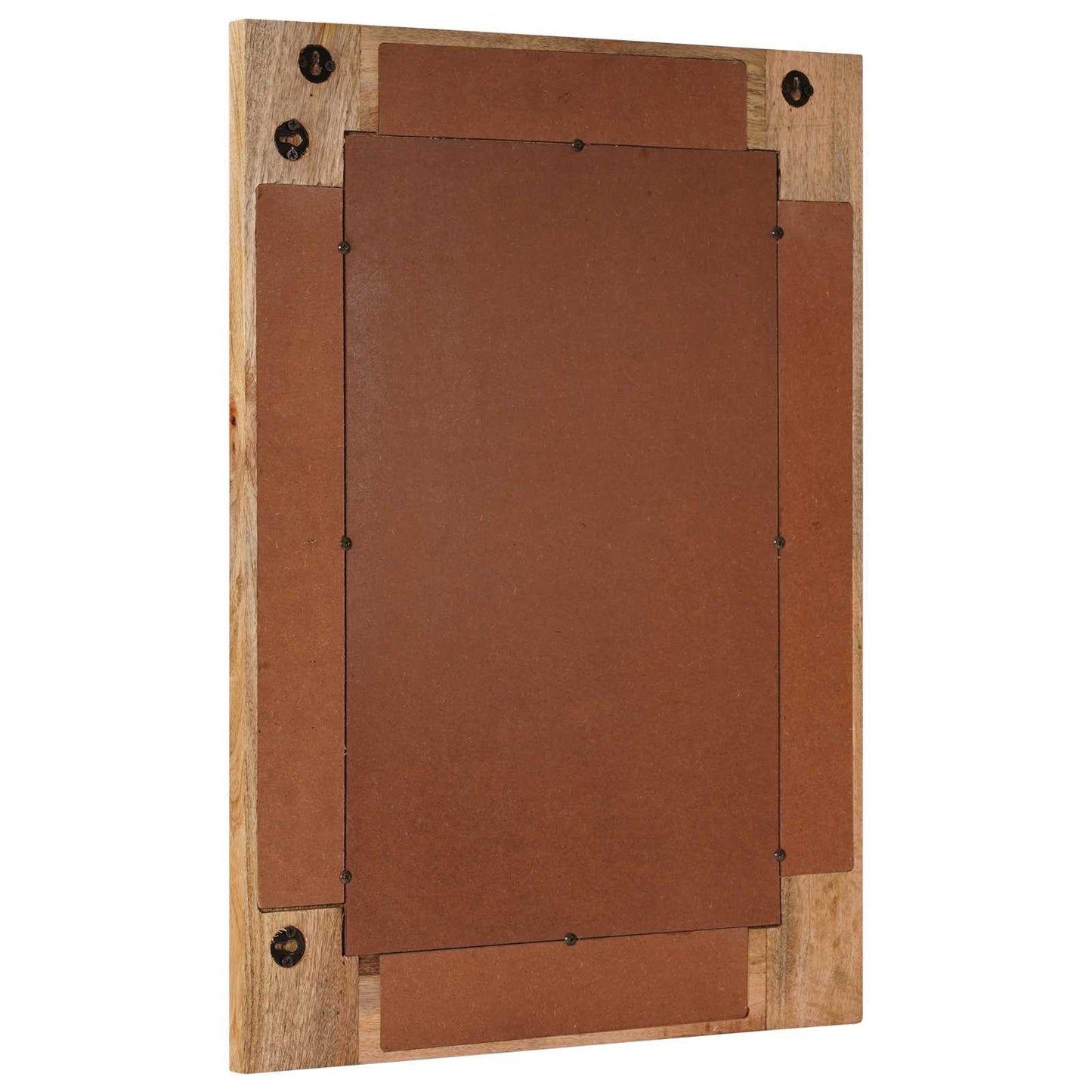 Specchio da bagno con archiviazione Naturale 50 x 70 x 3 cm