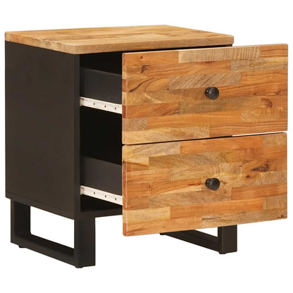 Armadio da Notte con cassetto 2 pcs Marrone 40 x 33 x 46 cm