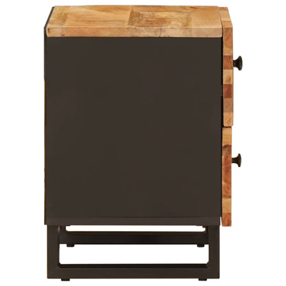 Armadio da Notte con cassetto 2 pcs Marrone 40 x 33 x 46 cm