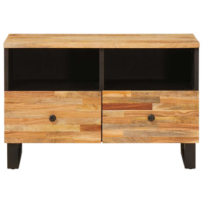 Mobile TV Marrone 70 x 33 x 46 cm Legno di mango massello