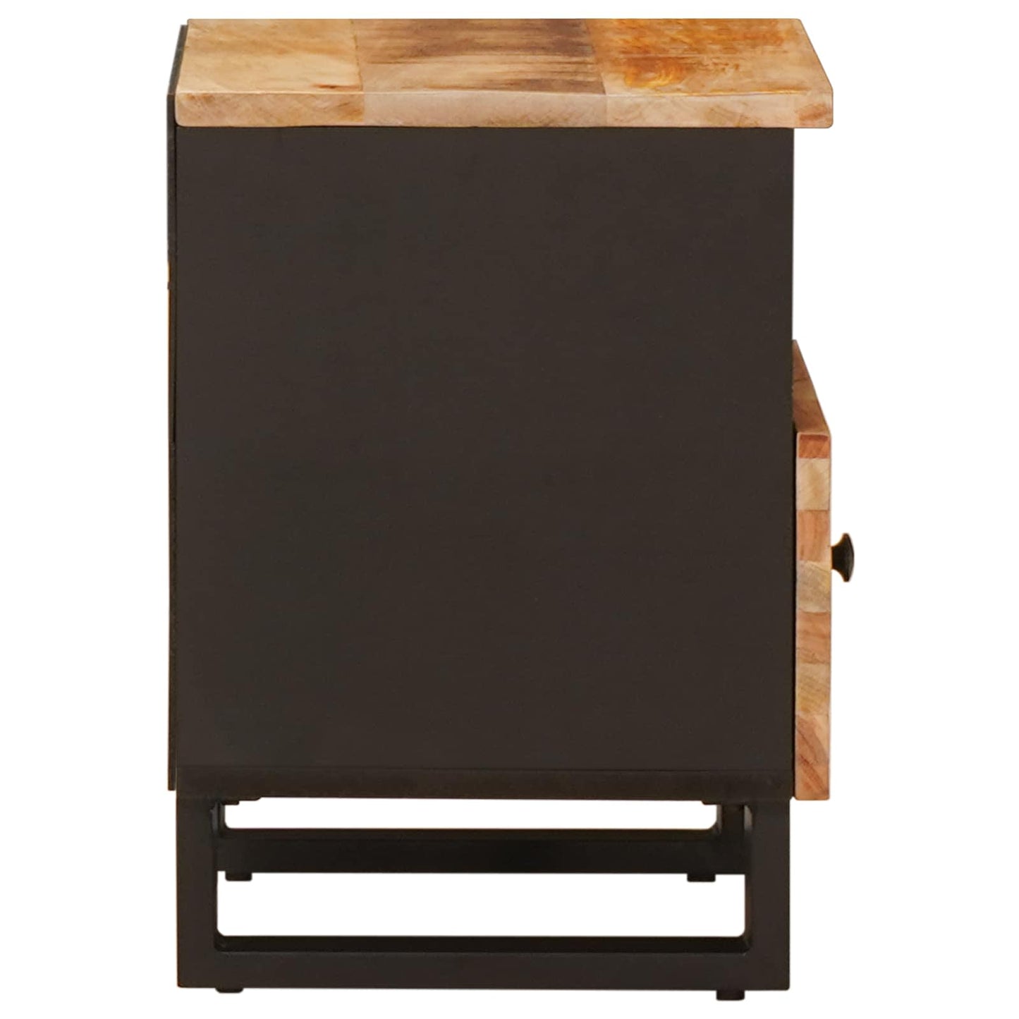 Mobiletto da Letto con cassetto 2 pcs Marrone 40 x 33 x 46 cm