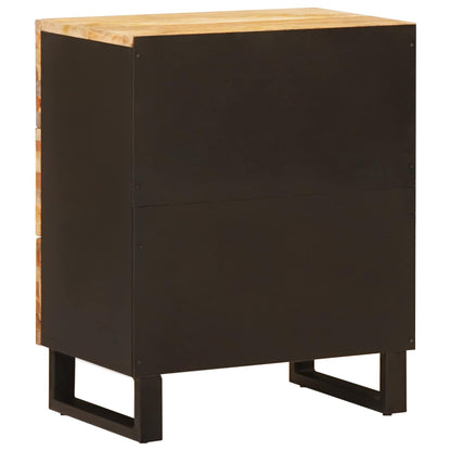 Mobiletto da Letto con cassetto Marrone 50 x 33 x 62 cm