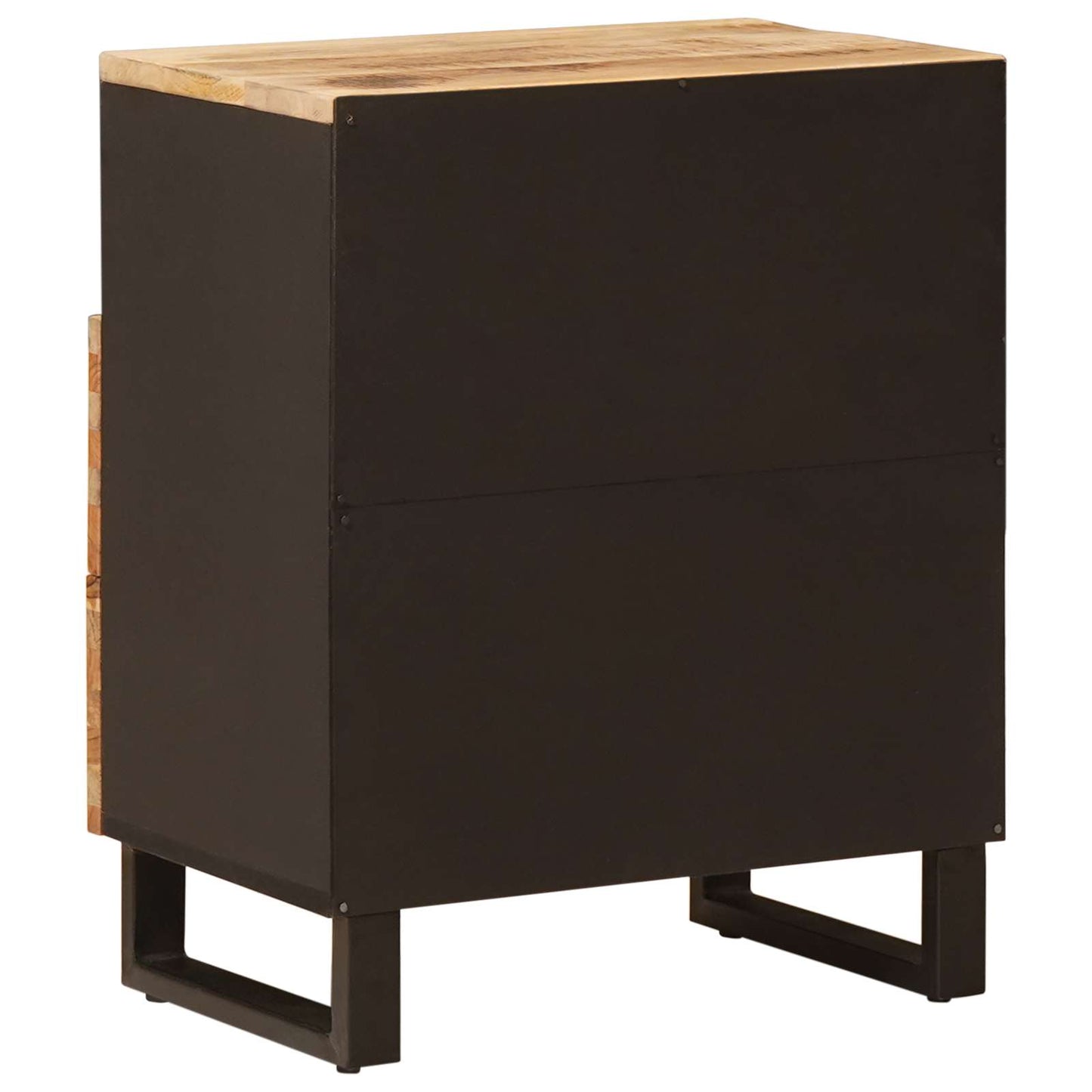 Mobiletto da Letto con cassetto Marrone 50 x 33 x 62 cm