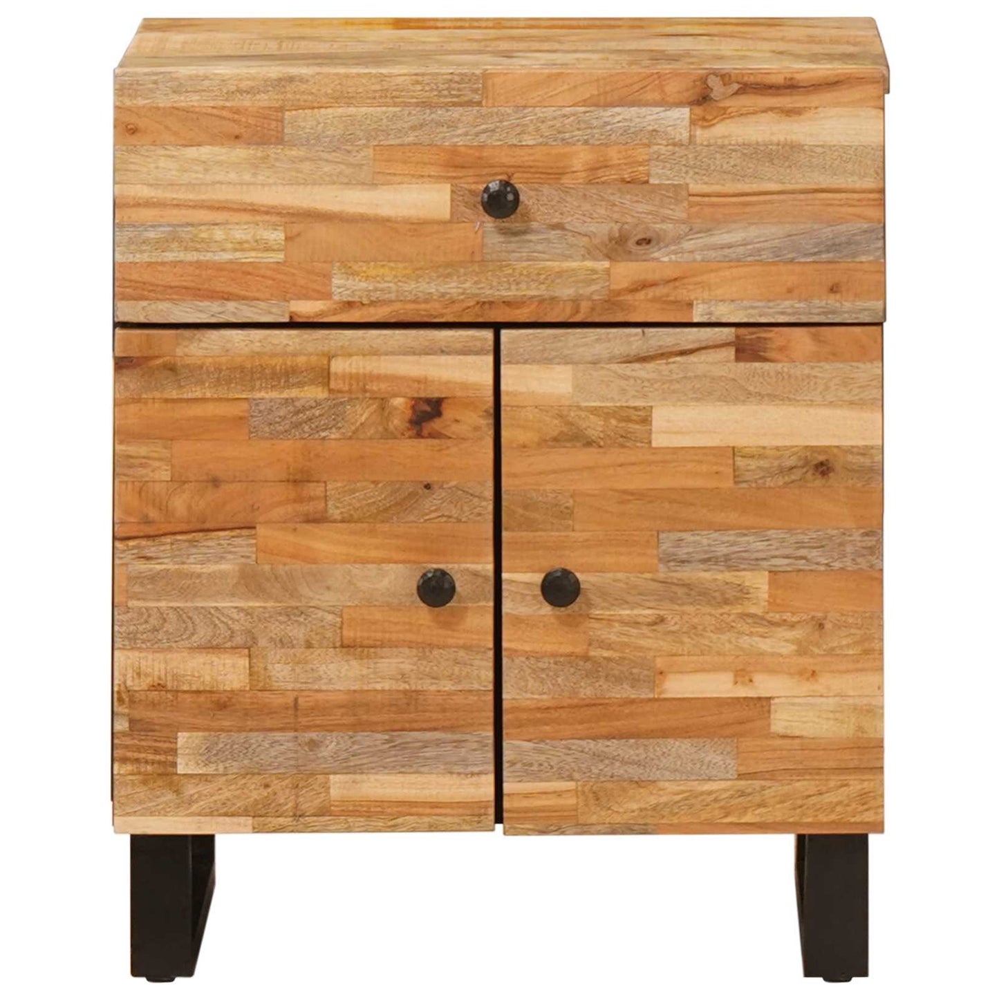 Mobiletto da Letto con cassetto Marrone 50 x 33 x 60 cm