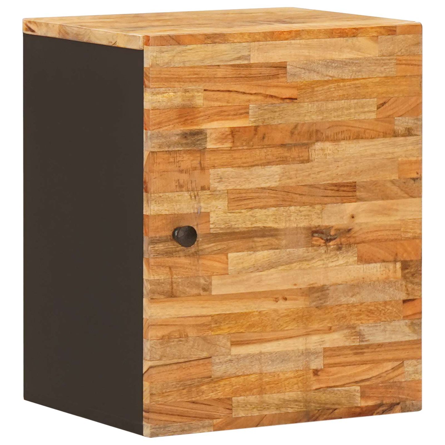 Mobile Appeso da Bagno con porta Naturale 38 x 33 x 48 cm