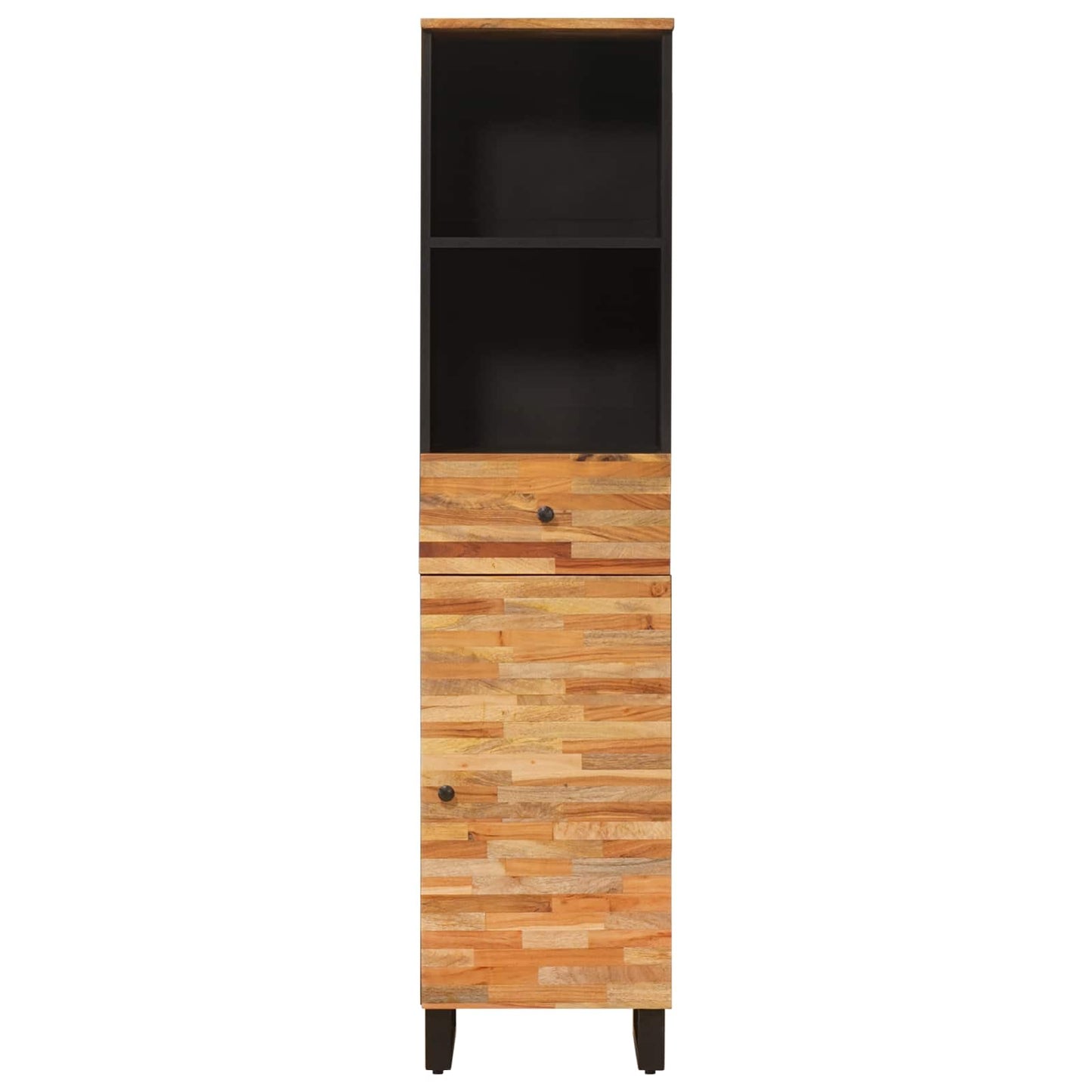 Mobile da Bagno con porta Rovere artigianale 38 x 33 x 160 cm