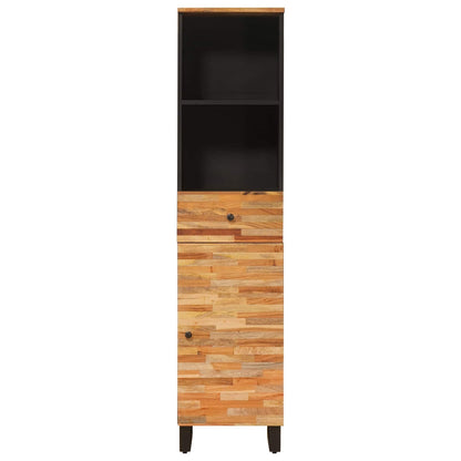 Mobile da Bagno con porta Rovere artigianale 38 x 33 x 160 cm