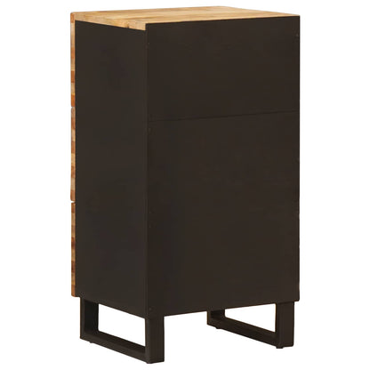 Mobile laterale Marrone 40 x 33 x 75 cm Legno di mango massello