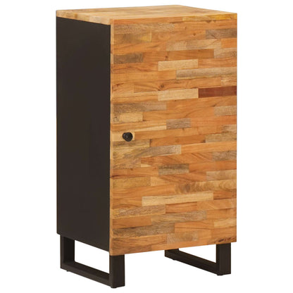 Mobile laterale Marrone 40 x 33 x 75 cm Legno di mango massello