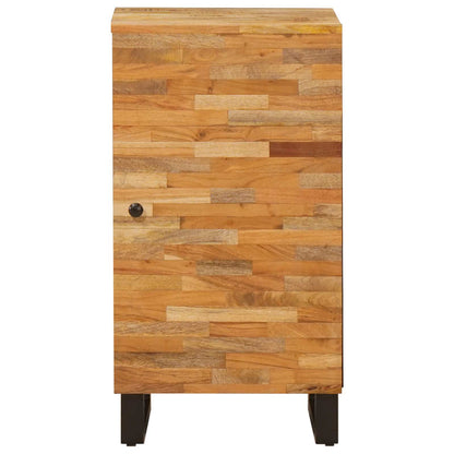 Mobile laterale Marrone 40 x 33 x 75 cm Legno di mango massello
