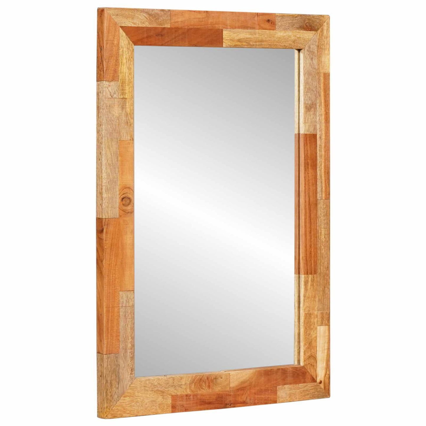 Specchio da bagno Rovere artigianale 50 x 70 x 2,5 cm