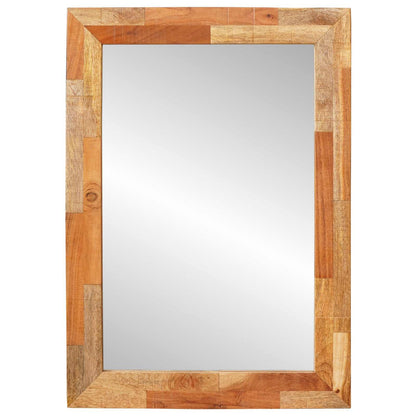 Specchio da bagno Rovere artigianale 50 x 70 x 2,5 cm