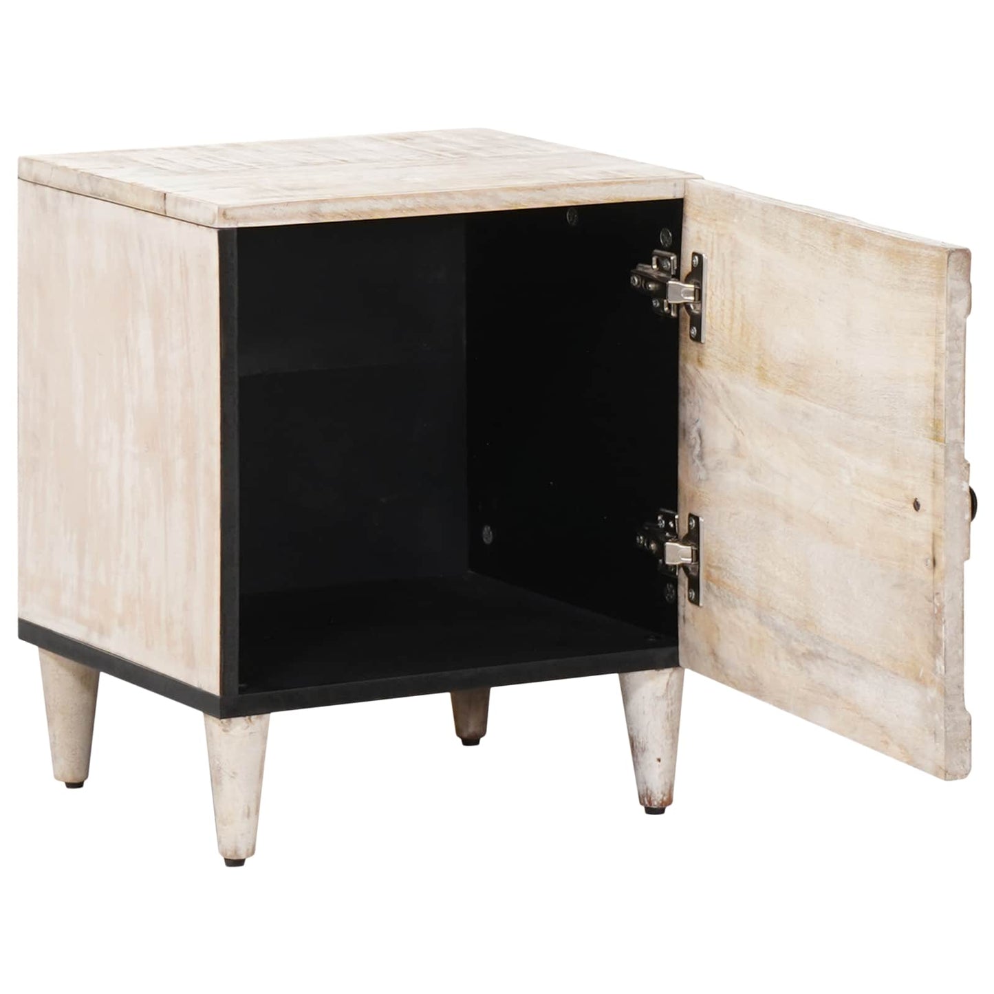 Armadio da Notte 2 pcs Bianco 40 x 33,5 x 46 cm