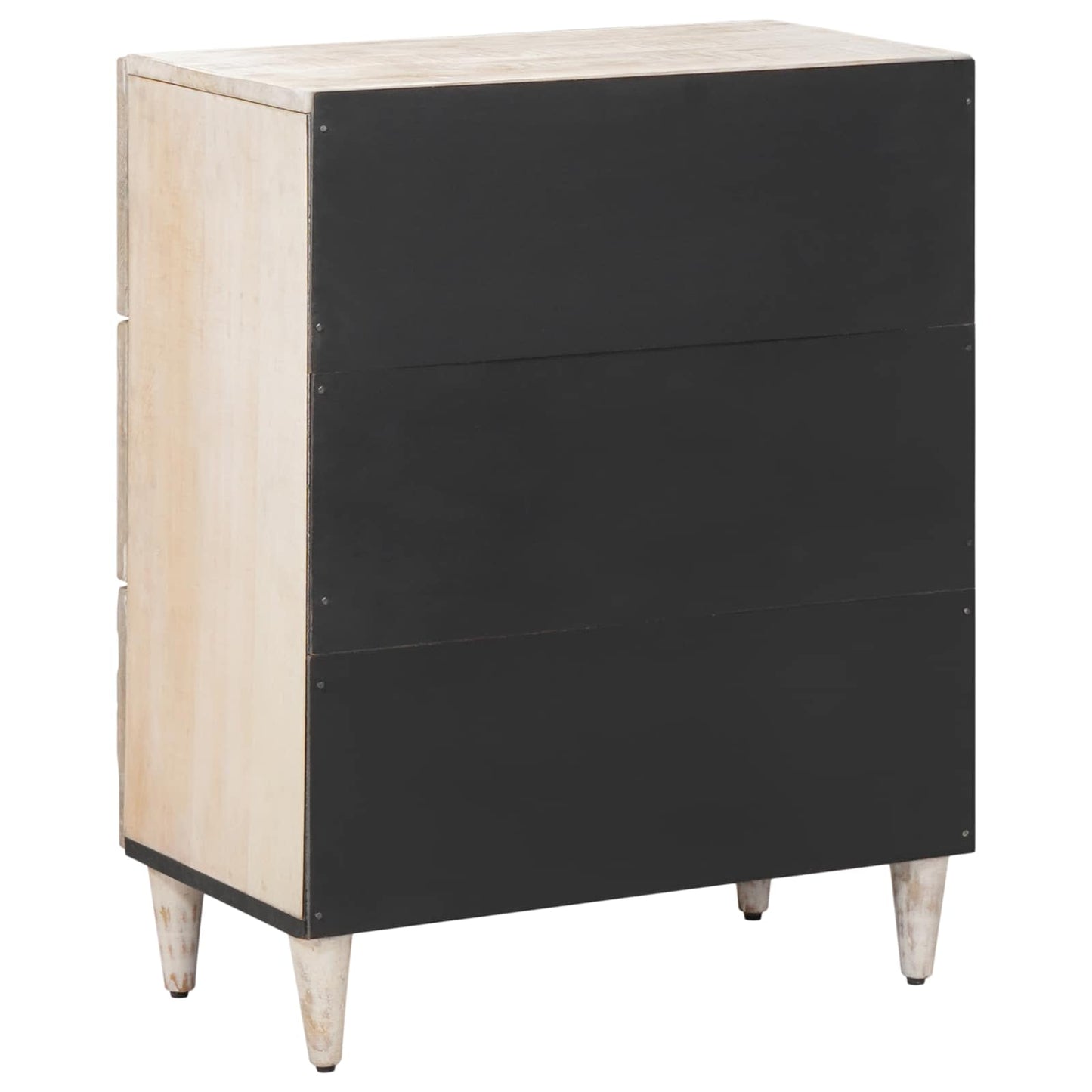 Credenza con Ripostiglio Bianco 60 x 33,5 x 75 cm