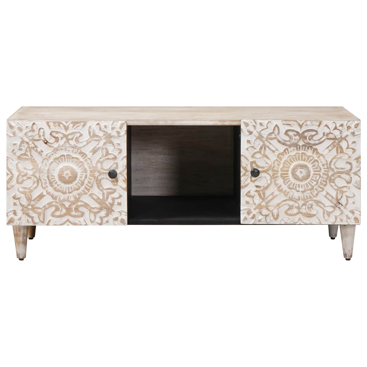Tavolino da salotto Bianco 100 x 54 x 40 cm