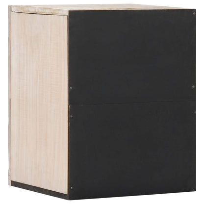 Mobile Appeso da Bagno con porta Bianco 38 x 33,5 x 48 cm