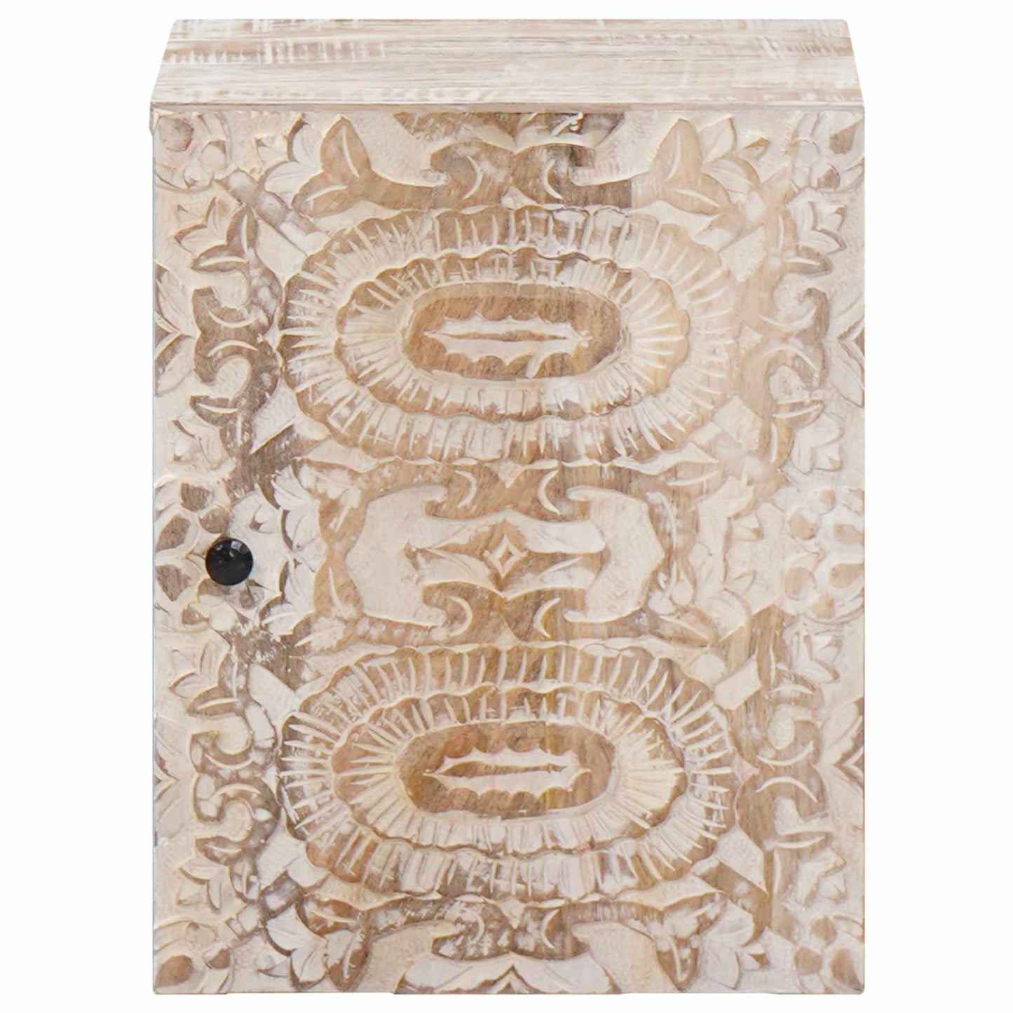 Mobile Appeso da Bagno con porta Bianco 38 x 33,5 x 48 cm