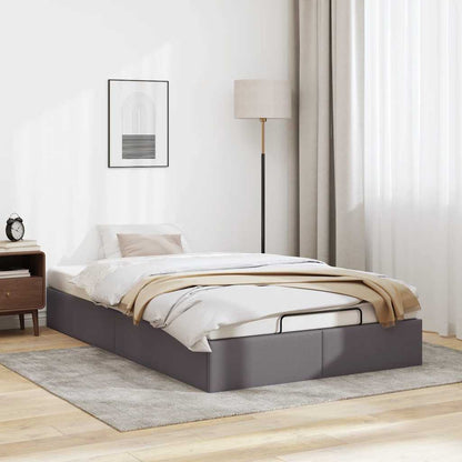 Struttura Letto Pouf senza Materasso 120x190 cm Similpelle