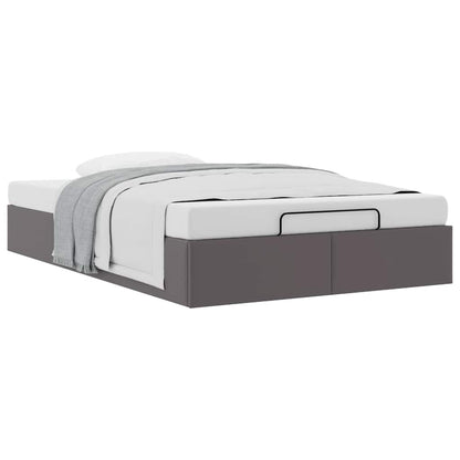 Struttura Letto Pouf senza Materasso 120x190 cm Similpelle