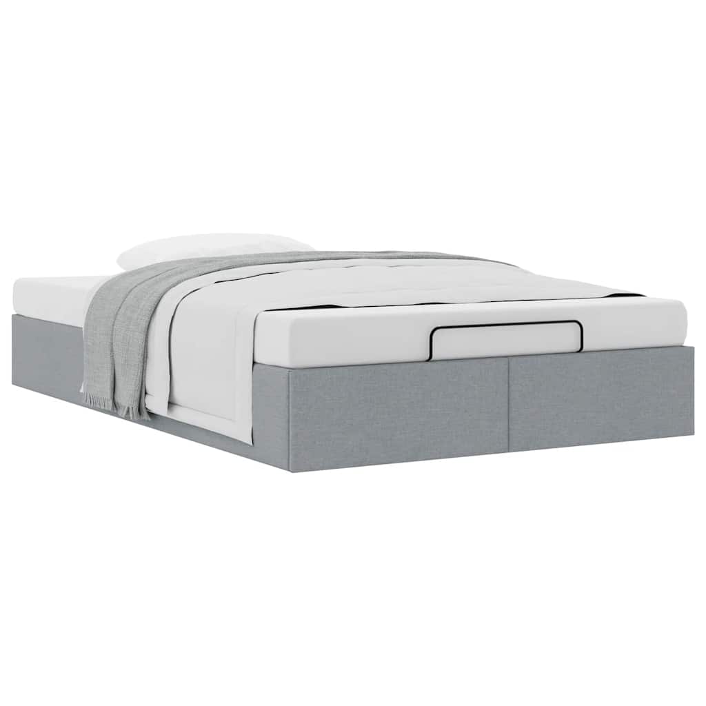Struttura Letto Pouf senza Materasso 120x190 cm in Tessuto
