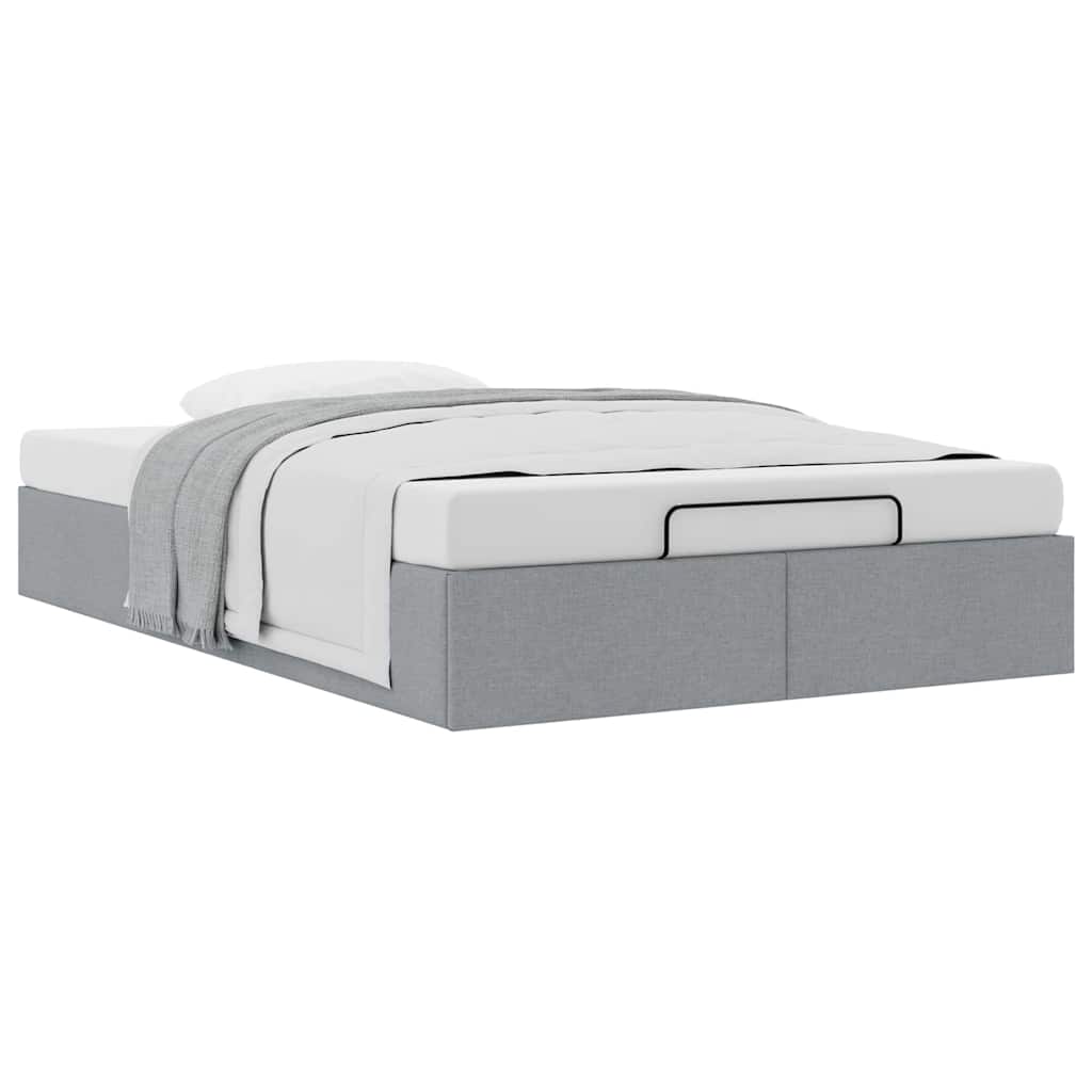 Struttura Letto Pouf senza Materasso 120x200 cm in Tessuto