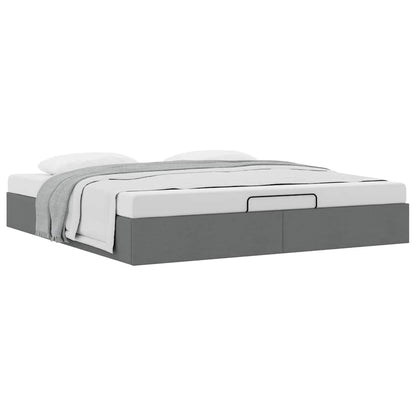 Struttura Letto Pouf senza Materasso 160x200 cm in Tessuto