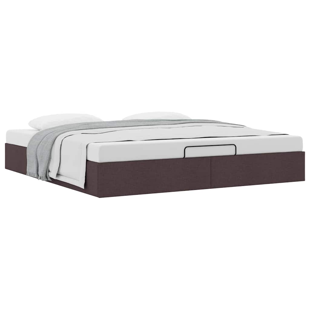 Struttura Letto Pouf senza Materasso 160x200 cm in Tessuto