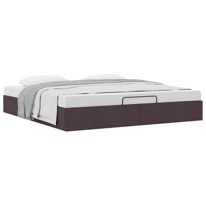 Struttura Letto Pouf senza Materasso 160x200 cm in Tessuto