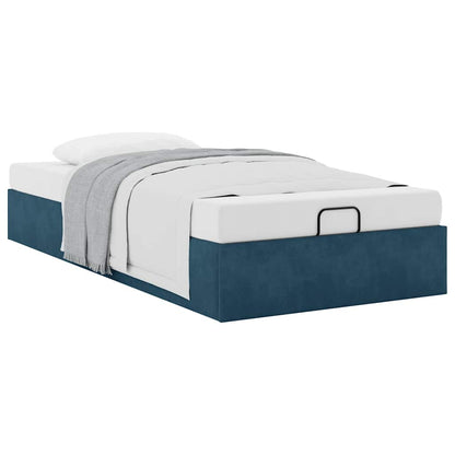 Struttura Letto Pouf Senza Materasso 90x200 cm Velluto