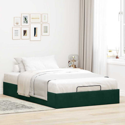 Struttura Letto Pouf Senza Materasso 120x190 cm Velluto