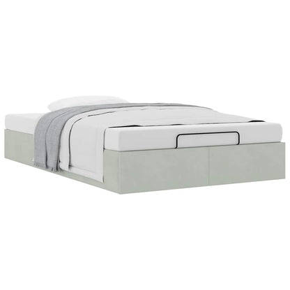 Struttura Letto Pouf Senza Materasso 120x200 cm Velluto