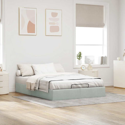 Struttura Letto Pouf Senza Materasso 140x190 cm Velluto