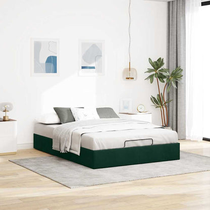 Struttura Letto Pouf senza Materasso 140x190 cm in Velluto