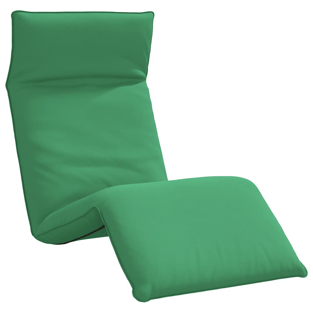 Lettino Pieghevole Verde 175x54x8,5 cm in Tessuto Oxford
