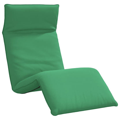 Lettino Pieghevole Verde 175x54x8,5 cm in Tessuto Oxford