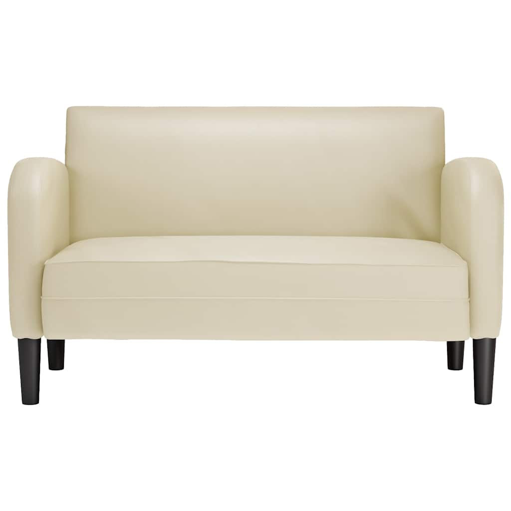 Divano Divanetto Crema 110 cm in Similpelle