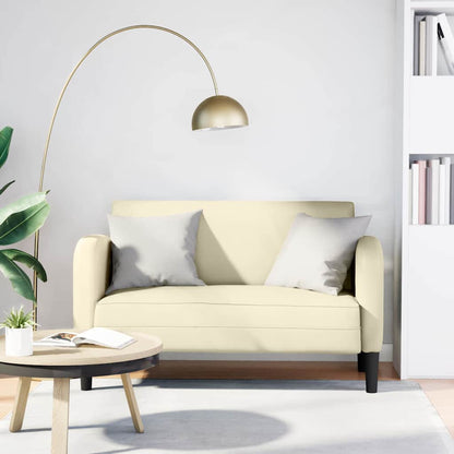 Divano Divanetto Crema 110 cm in Similpelle