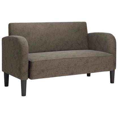 Divano Divanetto Grigio Scuro 110 cm in Similpelle