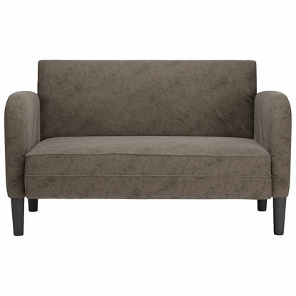 Divano Divanetto Grigio Scuro 110 cm in Similpelle