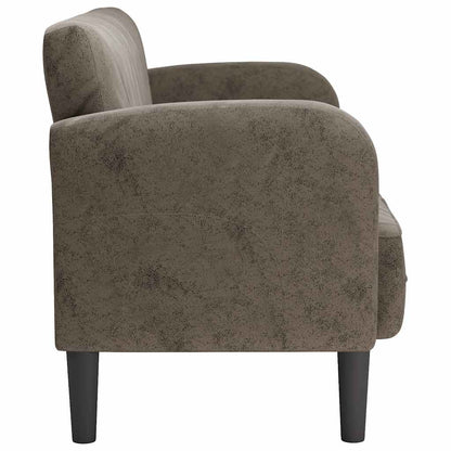 Divano Divanetto Grigio Scuro 110 cm in Similpelle