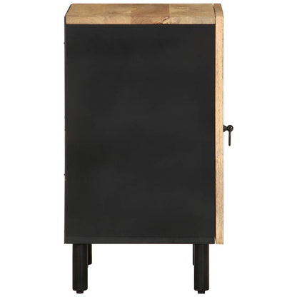 Mobile da Bagno 38x33,5x58 cm in Legno Massello di Mango