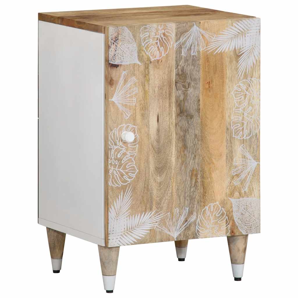 Mobile da Bagno 38x33,5x58 cm in Legno Massello di Mango