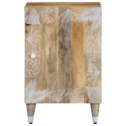 Mobile da Bagno 38x33,5x58 cm in Legno Massello di Mango