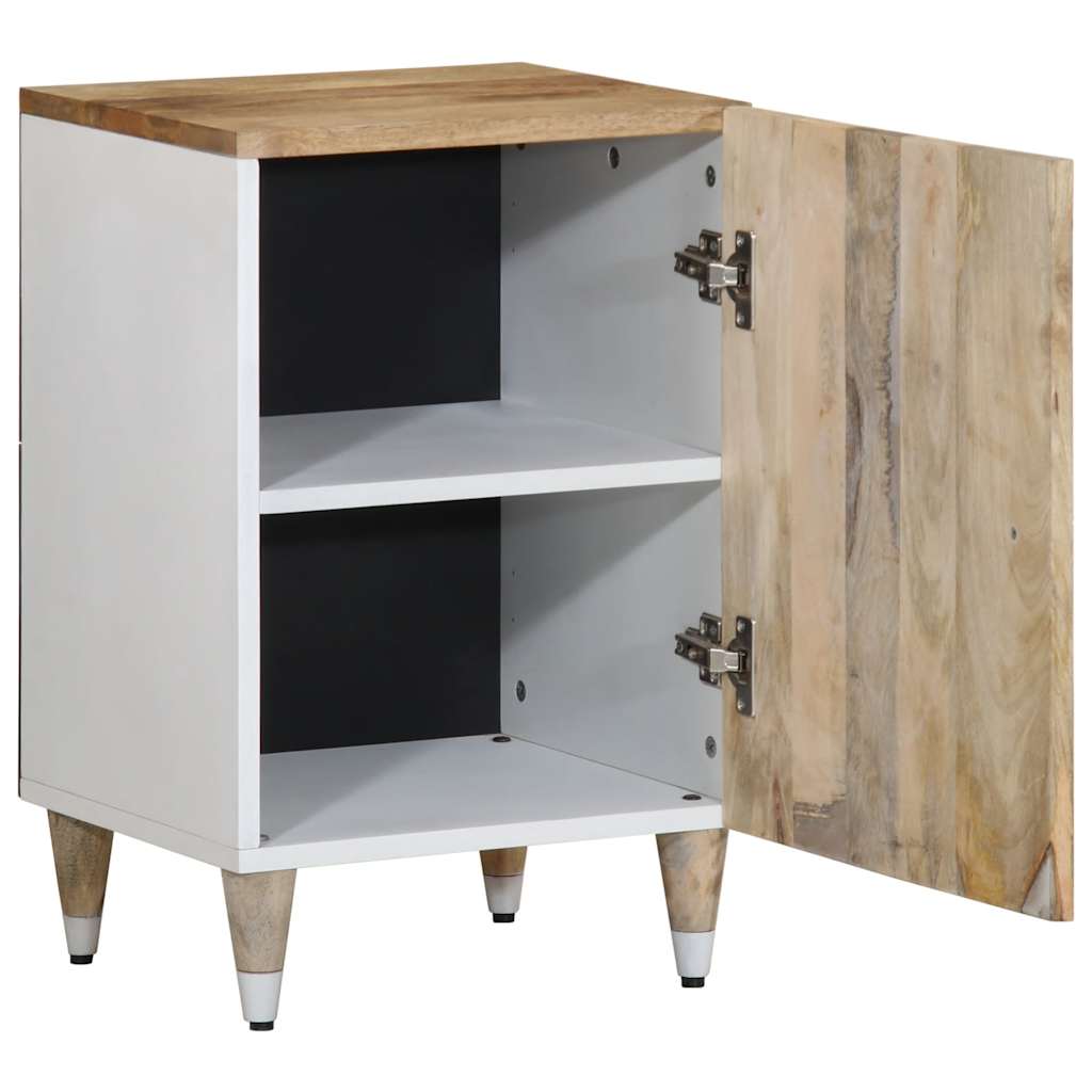 Mobile da Bagno 38x33,5x58 cm in Legno Massello di Mango
