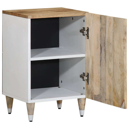 Mobile da Bagno 38x33,5x58 cm in Legno Massello di Mango