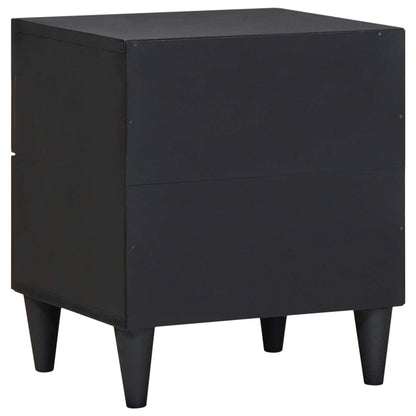 Comodino con cassetto 2 pcs Marrone 40 x 33,5 x 46 cm