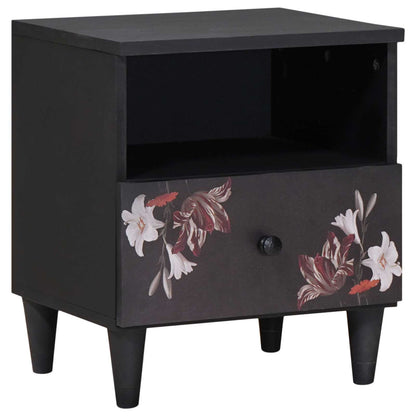 Comodino Marrone 40 x 33 x 46 cm Legno di mango massello