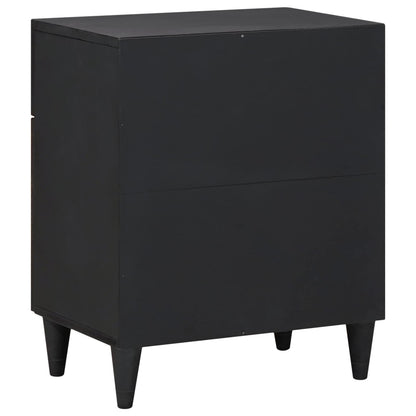 Comodino Multicolore 50 x 33 x 60 cm Legno di mango massello