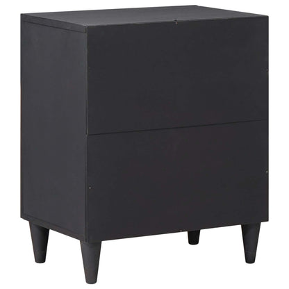 Comodino Multicolore 50 x 33 x 60 cm Legno di mango massello